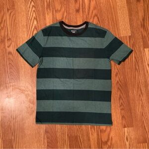 Old Navy Boys XL 14/16 Green Stripe Shirt